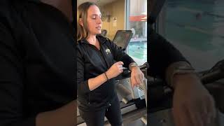 Life Fitness Treadmill Tutorial - Connecting Wearables