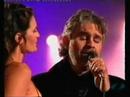 Andrea Bocelli with his Fiancee "Les Feuilles Mortes' (Autumn Leaves)"