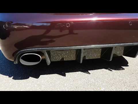 Driving Passion Audi RS4 B7 carbon fibre rear diffuser