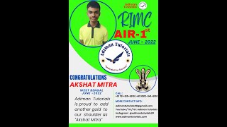 Akshat Mitra Air-1 Rimc June 2022