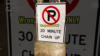 Wrong Answers Only! What’s this sign mean? No plums! No presents! Don’t you parkour around here?