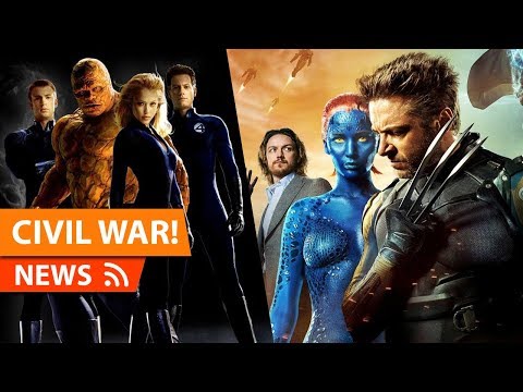 X-Men vs Fantastic Four CIVIL WAR Film Details Revealed