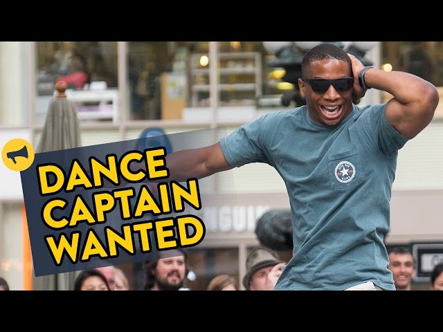 Random People Become Dance Captain Of Professional Dance Crew In NYC - Video