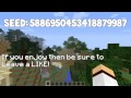 Minecraft 1.7.5 Seed: "LUCKIEST SPAWN EVER?!" - (Village & Stronghold at Beautiful Spawn!) - 2014