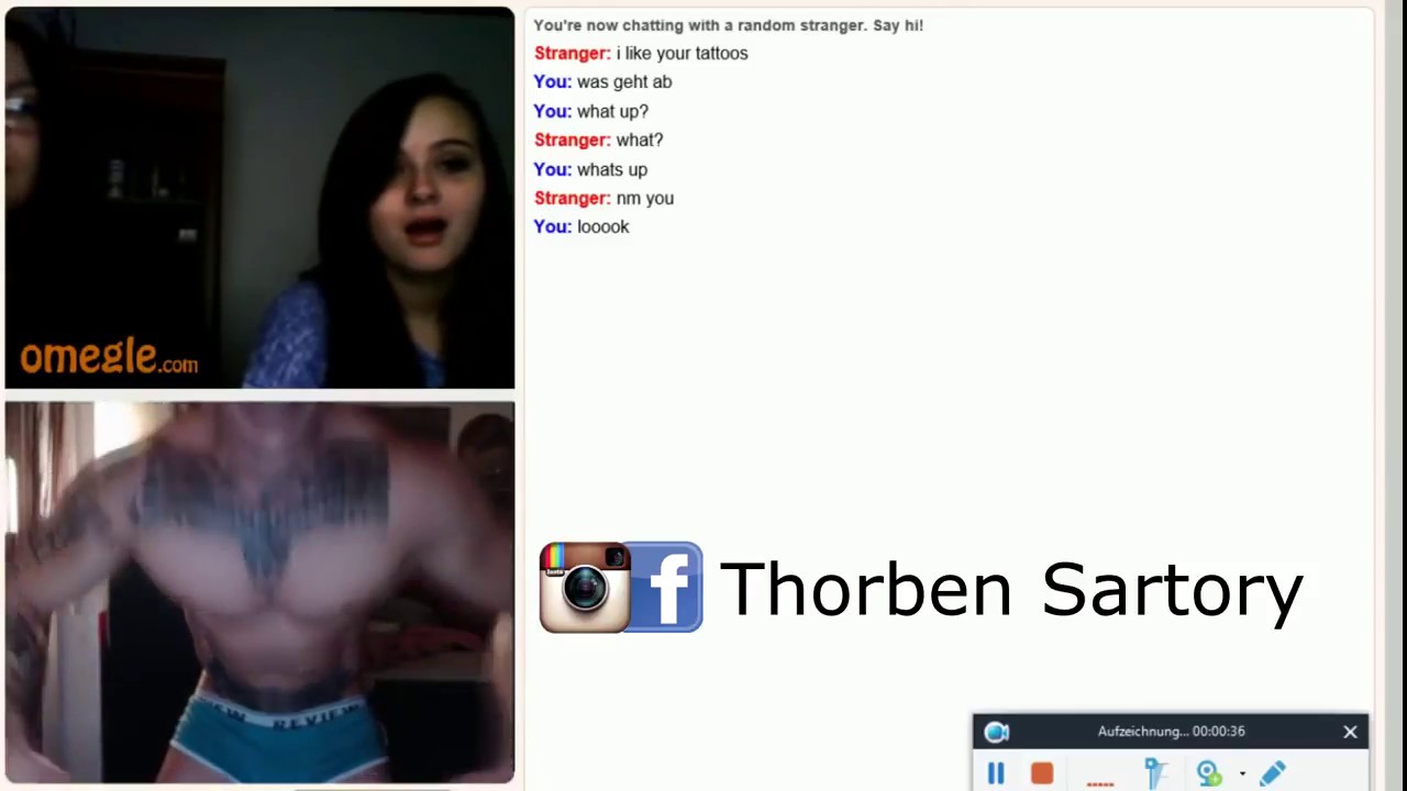 Pretty girl omegle gets horny compilation