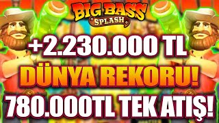 Big Bass Splash | +2.200.00Tl Dünya Rekoru | Mi̇lyonu Nereden Kazaniyorum Oynat Bakalim!!!