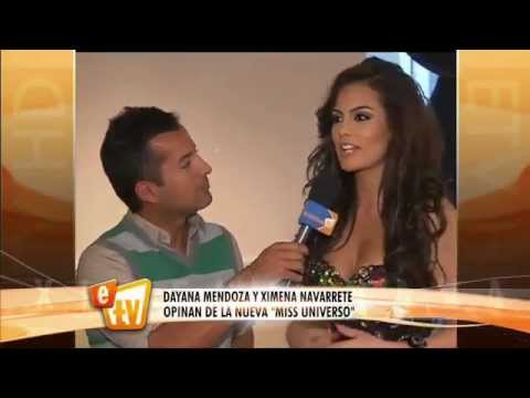 Ximena Navarrete Dayana Mendoza Fadil Berisha Shoot Miss Universe