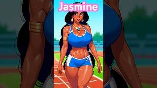 Princss Jasmine Aladdin Disney Tribute Female Anime Characters Art Fan-Made Amateur