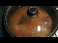 cuisiner la sauce d'arachide