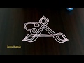 Easy and latest margazi kolam || unique freehand rangoli for beginners || Alpona #119