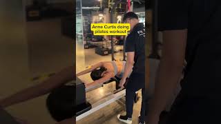 Anne Curtis Doing Pilates Workout