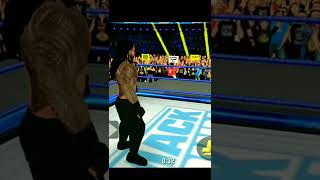 Roman Reigns Hit Super Man Punch To Cody Rhodes In Wr3D Mod
