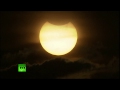 Un espectacular eclipse anular solar deslumbra Australia