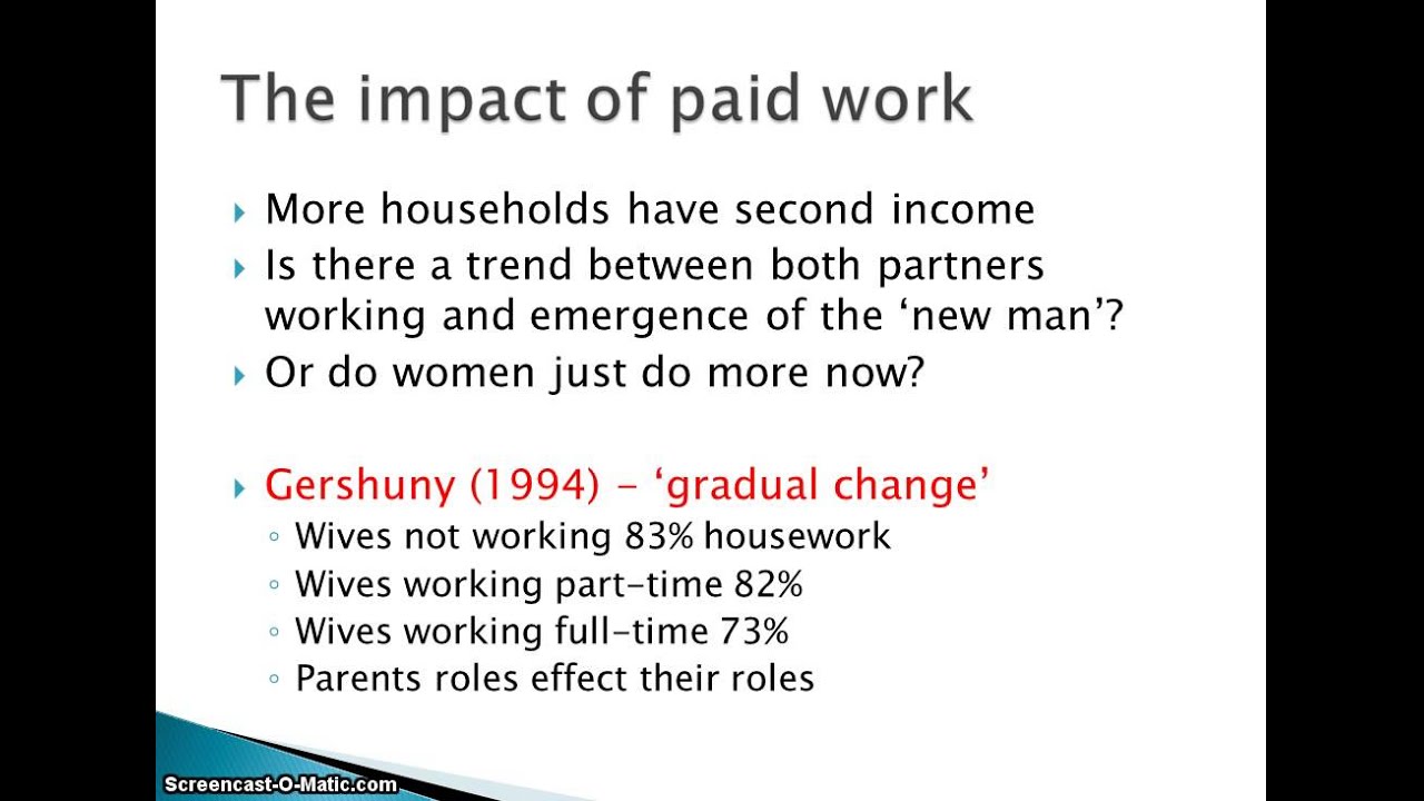 gender roles in the family change Study says traditional gender roles may be a thing of the to out-earn their husbands and serve as the primary breadwinner for their family. gender roles in the family change Study says traditional gender roles may be a thing of the to out-earn their husbands and serve as the primary breadwinner for their family.