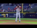 WSH@ATL: Fister knocks his hat off on the mound