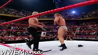 WWE fight Triple H vs Scott Steiner 2003 raw (Triple H gone nacked)