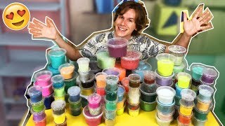 MISTUREI TODAS AS MINHAS 102 SLIMES | TIO LUCAS