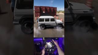 Unbelievable 💀 Mercedes G65 Driving On 2 Wheels #Shorts
