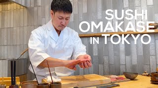 Incredible 20-Course Omakase Experience In Yotsuya, Tokyo - Sushi Wa-Sabi Vlog 4K