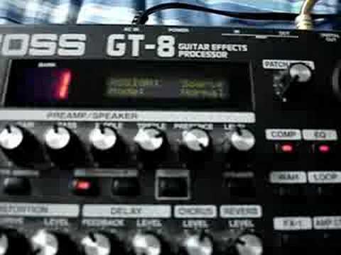Boss GT-8 David Gilmour Sound on Sound
