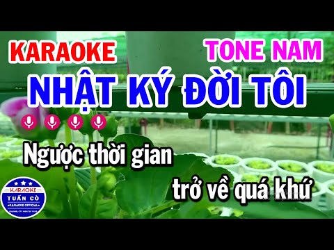 Karaoke Nhật Ký Đời Tôi Tone Nam Nhạc Sống Rumba