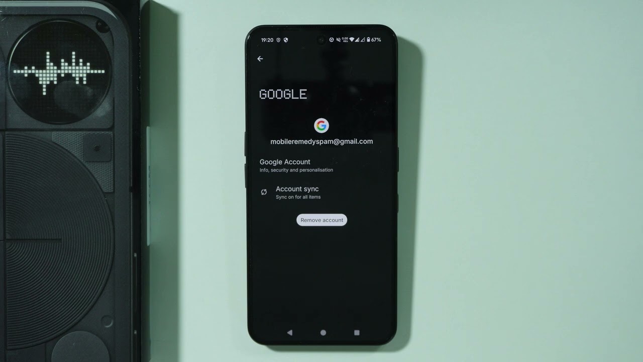 Nothing Phone 3: How to Remove Google Account (Sing Out Nothing Phone 3: How to Remove Google Account (Sing Out