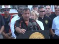Governor Christie: Thank You Governors Cuomo And Malloy