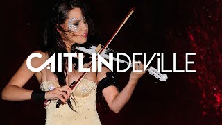 Violin In The Fountain! (2011) - Thunderstruck Remix | Caitlin De Ville