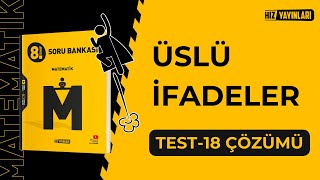 Hız Yayınları 8.Sınıf Lgs Matematik Test-18 Yeni Nesil Soru Çözümleri Üslü İfadeler