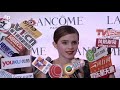 Emma Watson Tours in Hong Kong With Lancome