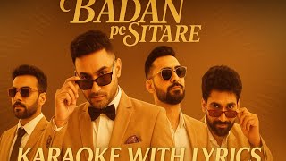 Badan Pe Sitare Sanam Puri Karaoke With Lyrics - Sanam Band