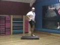 Step Aerobics 32 count intermediate/advanced block with layering and learning curves by Ryan Hogan.