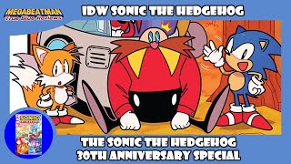 Idw Sonic The Sonic 30Th Anniversary Special A Comic Review By Megabeatman