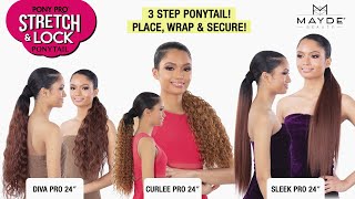 Mayde Beauty Pony Pro Stretch & Lock Ponytail