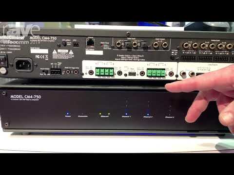 InfoComm 2019: AudioControl Showcases Its CM-Series 70-Volt Amplifiers