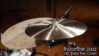 Meinl Cymbals B18JETC Byzance 18" Jazz Extra Thin Crash Cymbal