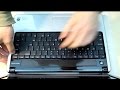Dell Inspiron 1440 laptop disassembly - remove motherboard/hard drive/ram/screen bezel etc...