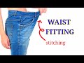 how to make waist fitting, Kamar mein pant fitting kaise karen pent ki kamar fitting pant fitting