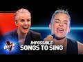 The HARDEST songs to sing on The Voice Blind Auditions
