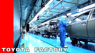 Toyota Auris & Avensis Factory Production Process
