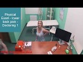 Physical Exam lower back pain Doctoring