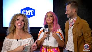 CMA Fest Katie Chats With Meg & Tyler