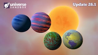 Star Fusion/Brown Dwarfs + Ocean Customization Is Here! Universe Sandbox Update 26.1