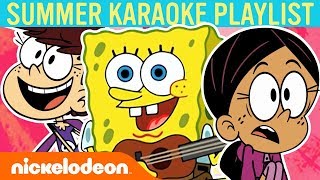 Summer Karaoke Playlist W Spongebob & Loud House Bonus Brand New Song Nick