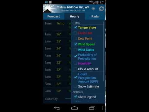 NOAA Weather Unofficial (Pro) screenshot for Android
