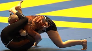 Women's Nogi Jiu-Jitsu California Worlds 2019 B0053 Brown Belts Elisabeth Clay Choke 2 Angles