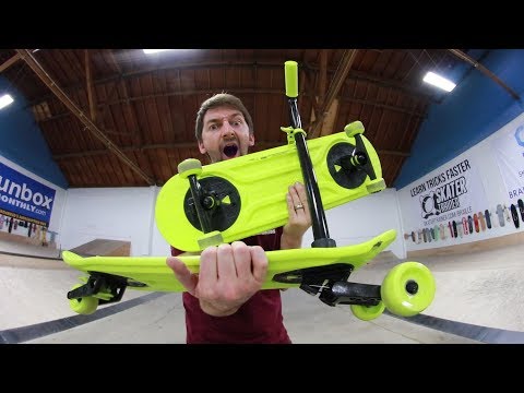 THE MOST INCREDIBLE SKATEBOARD INVENTION OF ALL TIME?!