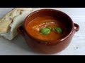 Tomato Soup recipe How to Make - Vegetarian tomato & basil soup
