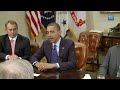 President Obama Meets with Congressional Leadership