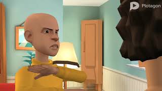 Caillou Clone Himself, And Then He Got Away From His House The Last Episode With Caillou